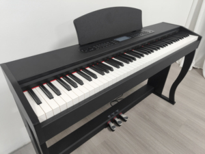 88 Key Weighted Hammer Action Digital Piano with 800 Tones, <b>MIDI</b> & <b>USB</b> Connection for Beginners, Kids and Professional Use - Product Image 2