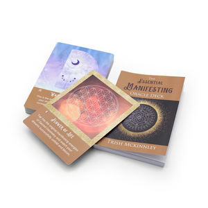 Özel <span class=keywords><strong>Tarot</strong></span> güverte ile rehber pozitif mation lama kartları özel oyun kartı baskı çevre dostu kuşe kağıt Oracle kart - Product Image 4