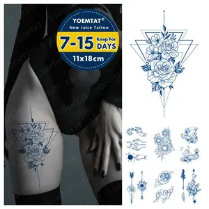 Tatouage temporaire personnalisé, haute qualité, Design virtuel, personnalisé