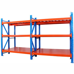 Estanterías Metálicas Ajustables de Gran Profundidad, Estanterías de Almacenamiento de Acero, Estanterías de Almacén y Sistema de Estanterías de Largo Alcance de Servicio Mediano - Product Image 1