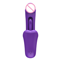 Dildo Realista Suave e Impermeable con Movimiento de Empuje Estimulante y Masajeador, Juguete Sexual para Adultos