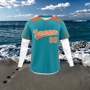 Wholesale Blank Sportswear Baseball Uniform Digital Print Custom Design Printed V-Neck Youth <b>Men</b> Breathable Anti-Bacterial - Product Image 3