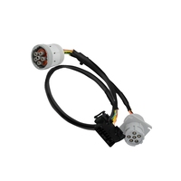 J1708 6-Pin OBD2 J1962 Splitter Y Cable Arnés de cableado de automóvil Tipo de lector de código