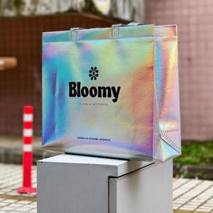 Sacs de courses en tissu non tissé laminé PP personnalisés, recyclables et réutilisables, prix de gros - Product Image 1