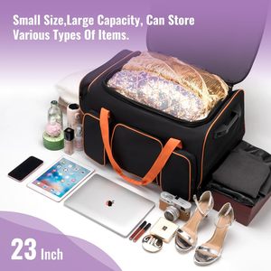 Échantillon gratuit Sacs de danse roulants avec porte-vêtements Sacs de voyage imperméables pour enfants Compétitions de ballet - Product Image 5