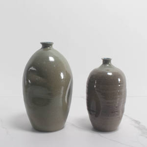 देहाती हस्तनिर्मित पर्यावरण के अनुकूल सिरेमिक पेंट वेडिंग वेज़ टेबलटॉप सजावट के लिए सफेद vases - Product Image 6