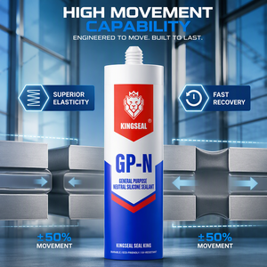 Mastic silicone neutre GP anti-moisissure et étanche pour l'étanchéité des joints de carrelage mural de salle de bain - Product Image 6