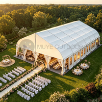Tente de réception extérieure robuste pour 500 personnes, tente en aluminium TFS, grande tente pour mariage, fête, événement, banquet