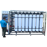 Installation de traitement de l'eau industrielle d'ultrafiltration UF de machine de purification d'eau 10m3/h