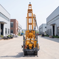 Foreuse hydraulique pour puits d'eau de 260m, 400m, 800m – Machine de forage de puits profonds