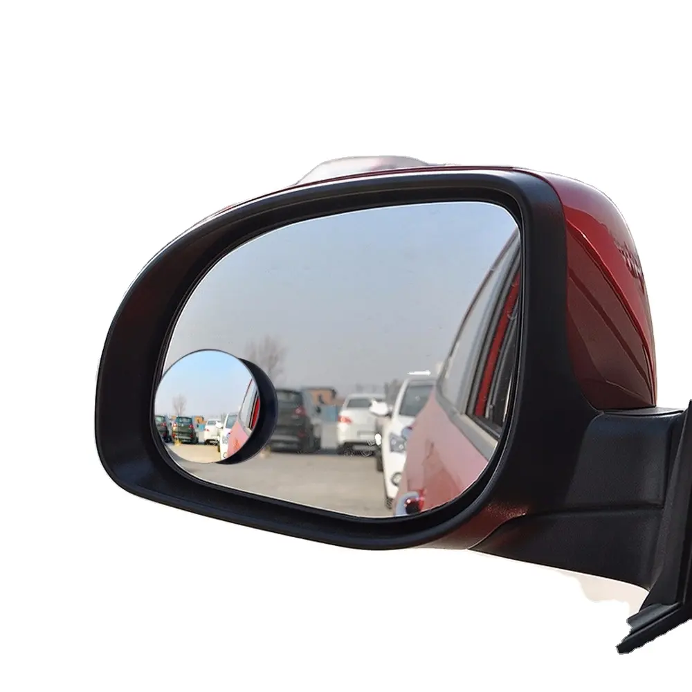 Baru Mobil Tampak Belakang Cermin Berputar 360 Derajat Wide Angle Blind Bulat Cembung Parkir Cermin Auto Aksesori Spot Cermin