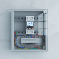 Limiteur de courant électrique AC automatique à récupération 2p 63 ampères avec protection contre les surcharges, fabriqué en Chine