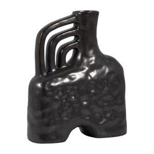 Vaso in Ceramica Astratto con Manici Scultorei per Arredamento Soggiorno, Sala da Pranzo e Camera da Letto - Product Image 3