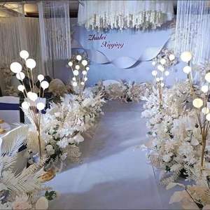 ديكورات حديدية لحفلات الزفاف، أشجار فاكهة مضيئة لتزيين الممرات، زينة المسرح، ديكورات شجرة التفاح - Product Image 4