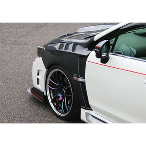 Guardabarros para <span class=keywords><strong>Subaru</strong></span> <span class=keywords><strong>Impreza</strong></span> <span class=keywords><strong>WRX</strong></span> 2015-2021, Fibra de Carbono Real, Guardabarros Delanteros Laterales, Molduras, Kit de Carrocería - Product Image 4