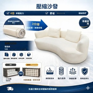 Wholesale Velvet Curved Boucle <strong>Sofa</strong> <strong>Cream</strong> White Modern 3-Seater with Throw Pillows Eco-Friendly Living Room Furniture for Villa - Product Image 2