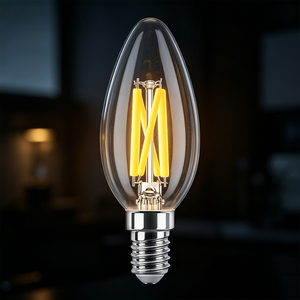 Lampe <span class=keywords><strong>LED</strong></span> Dimmable en Verre et Mini Globe avec Télécommande, Blanc Chaud (2200-2700K), Culot E27, Modèle 929003013182 - Product Image 1