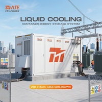 Sistema de Almacenamiento de Energía Solar BESS LiFePO4 de 3MWh 5MWh con Refrigeración Líquida en Contenedor para Estabilización de la Red Eléctrica y Reducción de Picos Urbanos