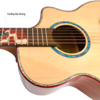 Grosir Pabrik GALYDA 38 inci bodi mahoni 6 senar gitar akustik