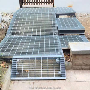 Grille de passerelle en acier galvanisé pour passerelle et plancher d'accès industriel - Product Image 1