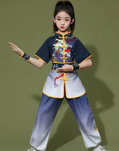 Traje de ópera china para niños, bordado, tradicional, para espectáculos y entrenamiento - Product Image 3