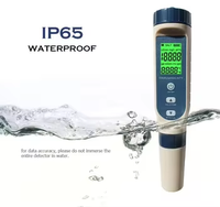 Nouveau testeur d'eau 5 en 1 PH TDS EC SALINITÉ Température 2026 avec fonction vocale pour aquarium/piscine