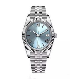 Nouvelle montre mécanique sportive avec cadran romain, design vert radis, multifonction, bracelet en acier, pour homme, NH35 - Product Image 4