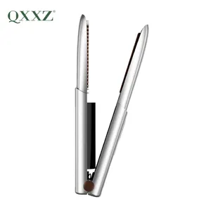 QXXZ Supplier New Trend Korea Rechargeable Small Unplugged Hair Straightener Customized Mini Hair Wireless Flat Iron