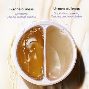 Mascarilla con efecto revitalizante de doble efecto, máscara para dormir sin necesidad de hidratar, Control del aceite, reduce los poros, 50g + 50g - Product Image 2