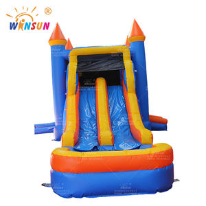WINSUN Château gonflable avec trampoline, certifié CE, sans plomb, imperméable, personnalisable, facile à installer, combo château de saut avec toboggan pour enfants - Product Image 6