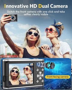 Appareil photo numérique compact portable 4K HD de fabricant, mini caméra numérique personnalisée en gros pour OEM/ODM - Product Image 4