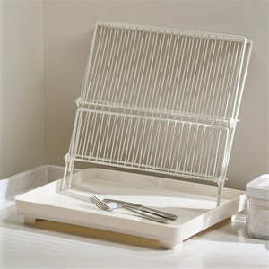 Non-Folding <b>Kitchen</b> Dish Drain <b>Rack</b> Standing Home Stainless Steel Waterproof Multifunctional Chopsticks Tableware <b>Storage</b> <b>Rack</b> - Product Image 4