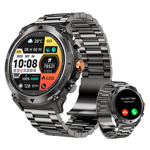 T53 BT Talking Watch AMOLED Screen Heart Rate oximetry huyết áp giám sát ba quốc phòng Smartwatch - Product Image 1