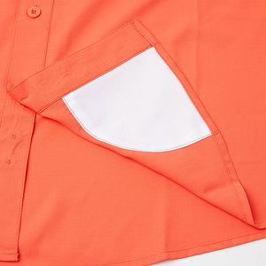 Bestex قميص صيد قصير الأكمام Pfg للرجال شعار مخصص حماية من البنفسجية قمصان صيد Spf 50 مع جيوب - Product Image 6