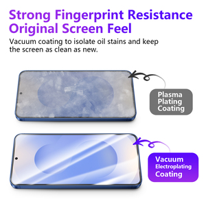 Usine en gros AR HD <span class=keywords><strong>anti</strong></span>-poussière <span class=keywords><strong>anti</strong></span>-statique <span class=keywords><strong>verre</strong></span> protecteur facile à installer protection d'écran de confidentialité pour Samsung S25 - Product Image 6