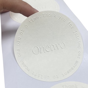 Tem nhãn kim loại tùy chỉnh, trang trí bằng vàng ép nổi dành cho nến - Product Image 5