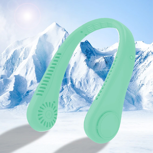 Wholesale 2025 New Arrivals Wearable Neck <b>Fan</b> for Outdoor Hot Selling Rechargeable <b>Mini</b> <b>Usb</b> Portable Cooling - Product Image 2