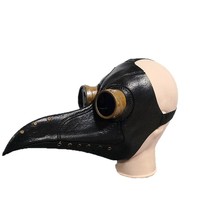 Masque de bec de peste en latex pour Halloween, accessoire de fête amusant, en stock, vente en gros, fabrication DIY, Chine