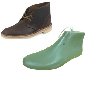 Botas de desierto para hombre y mujer zapatos de plástico - Product Image 1
