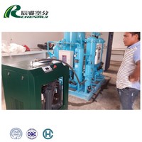 Générateur d'azote PSA professionnel de haute pureté avec moteur et pompe, fonctionnement continu et stable, ligne d'installation économe en énergie