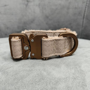 2025 collier de chien en polaire Teddy ultra léger en nylon à 4 plis de 1.5 pouces avec dégagement rapide - Product Image 1