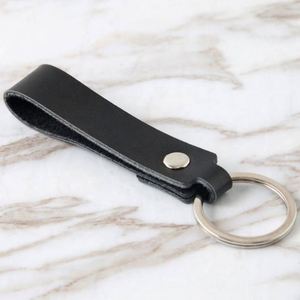Custom Logo Key Rings Keyring Key Pendant Metal Luxury <b>Leather</b> <b>Keychain</b> - Product Image 2