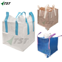 Bolsa FIBC 500kg 1000kg 1200kg 2200lbs Jumbo Flexible Intermedio Bulk Container Ton Deflector Bolsas