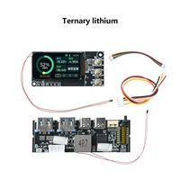 Module d'alimentation mobile 3-5S PD100W avec écran couleur TFT 1,47 pouces et charge bidirectionnelle ultra-rapide pour carte mère DIY de batterie externe