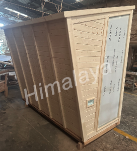 Sauna extérieur de luxe en cèdre pour 4 personnes - Vapeur humide toutes saisons avec ozone, chaleur uniforme et intégration <span class=keywords><strong>spa</strong></span> pour hôtels et complexes hôteliers - Product Image 6