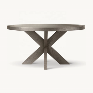 <span class=keywords><strong>Salle</strong></span> à <span class=keywords><strong>manger</strong></span> Offre Spéciale américaine Sassanid Top Ranking Base géométrique 1960S Table à <span class=keywords><strong>manger</strong></span> ronde française X-Base - Product Image 1