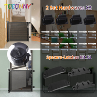 Barrières de sécurité pour bébé, barrière en maille rétractable pour chiens, pour les portes, barrières pour enfants ou animaux domestiques, barrière de sécurité rétractable pour bébé, barrière d'escalier pour enfant