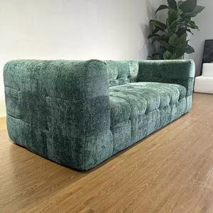 Canapé de salon de style français pour petit appartement, canapé en <span class=keywords><strong>tissu</strong></span> et éponge à compression sous vide, style nordique, pour villa - Product Image 4