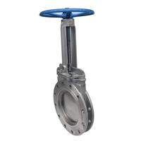 Vanne à opercule à bride en acier au carbone WCB moulé DN300 PN16 pour eaux usées/boues/industrie minière/chimique, vente en gros usine