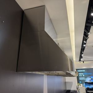 Hotte murale en acier inoxydable de 30 pouces, 1000 m³/h, pour restaurant, 3 vitesses, filtre à déflecteurs, arrêt automatique - Product Image 3